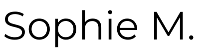 Logo de Sophie M.
